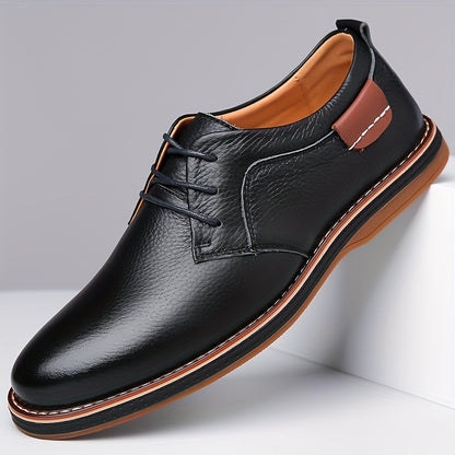 Men's Casual Business Shoes Soft Sole Non-Slip Leather