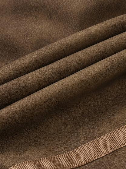 Men'S Heavy-Duty Full-Zip Jacket - Thick Winter Coat with Full-Zip Closure, Lapel Collar, Non-Stretch Fabric - Cold Weather Outerwear for Formal & Casual Events, Winter Jacket, Formal Event Attire, Sleek Design, Durable Const