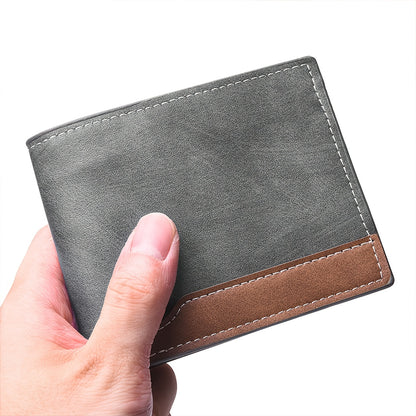 1pc Custom Engraved Wallet | Personalized Letter Name Engraving, Unisex Multi-Card Slot Zippered Wallet, Durable Casual Design, Ideal for Valentine'S Day, Anniversary, Birthday Gifts, Faux Leather