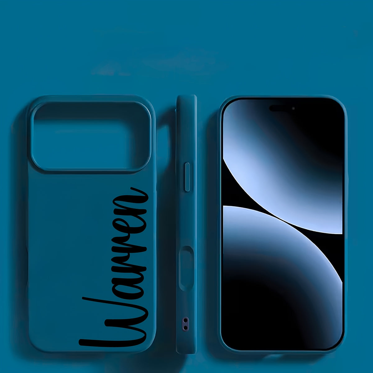 Personalized Shockproof TPU Phone Case Compatible with iPhone 15-18 Pr