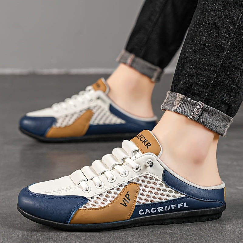 Men's Casual Summer Slip-On Slippers Non-Slip Minimalist Design