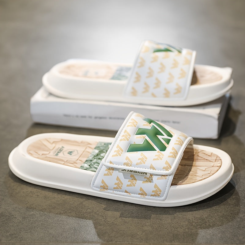 Men's Trendy Non-Slip Outdoor Slippers with Soft EVA Sole
