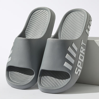Men'S Casual Summer EVA Slippers | Non-Slip, Durable Sole, Comfortable Slide-On Design, Suitable for Outdoor, Indoor, and Bathroom Use, Unisex - ayq