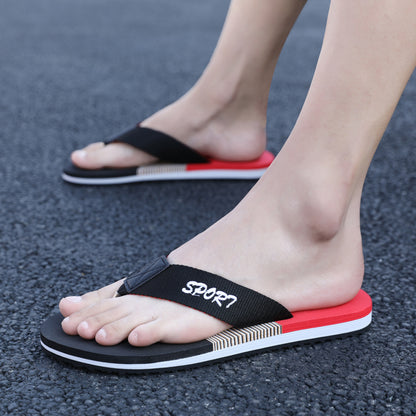 Men's Lightweight Breathable Flip-Flops for Summer & Casual Wear