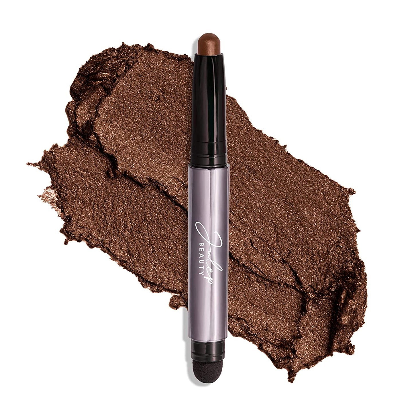 Julep Eyeshadow 101 Crème-To-Powder Waterproof Shadow Stick – Champagne Shimmer – Long-Lasting, Crease-Proof, Medium Golden-Beige Shimmer Cream Eyeshadow with Built-In Smudger