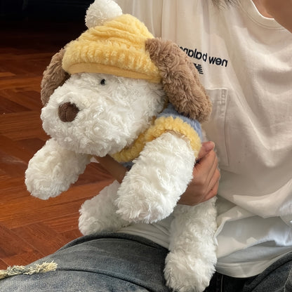 Սիրուն փափուկ խաղալիք շան տեսքով, իդեալական է գրկախառնվելու համար։ Այս փափուկ խաղալիք կենդանին ծառայում է որպես դեկորատիվ բարձ և հիանալի ընկերակից է։ Հիանալի է որպես նվեր ծննդյան և տոների համար սիրելիների համար։