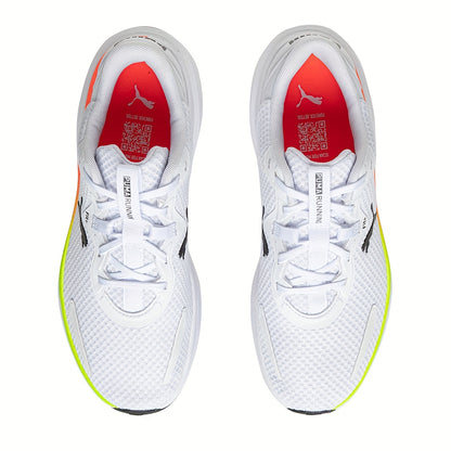 PUMA Unisex 38006728 Sneakers - Breathable Mesh Upper, Cushioned Midsole  Stability Support, Vibrant Neon Green Accents, Lightweight Summer Casual Shoes for Men  Women, Comfy Shoes, Sporty Look, Comfortable Fit
