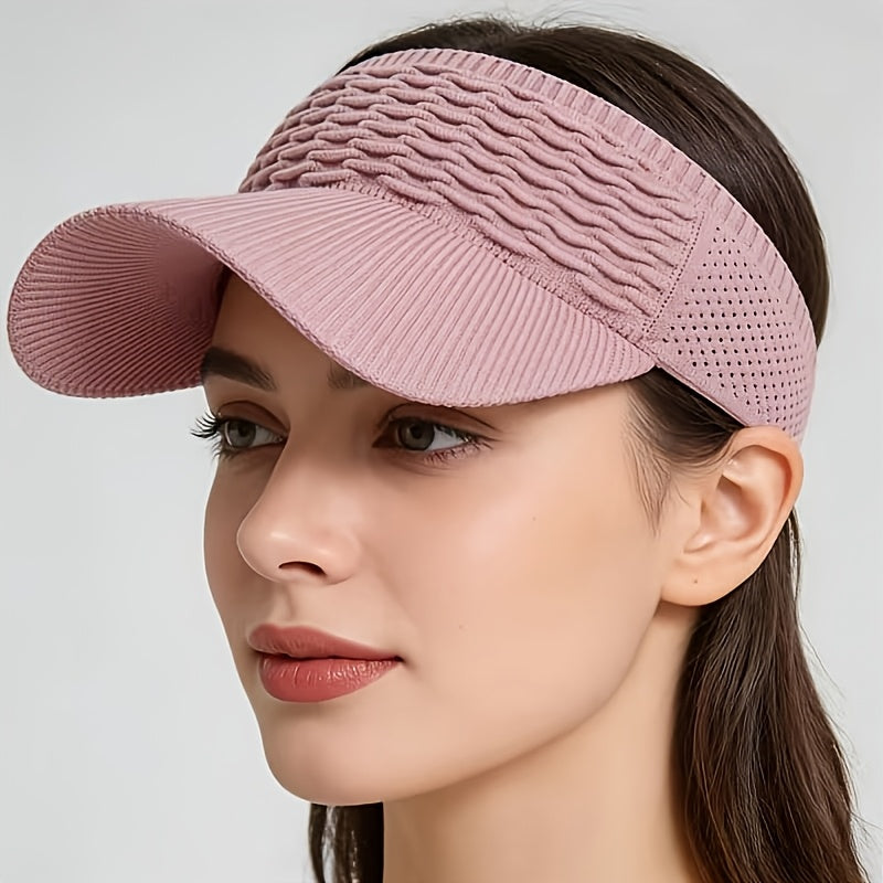 Unisex Breathable Polyester Sun Hat with Toggle Closure for Outdoor Sp