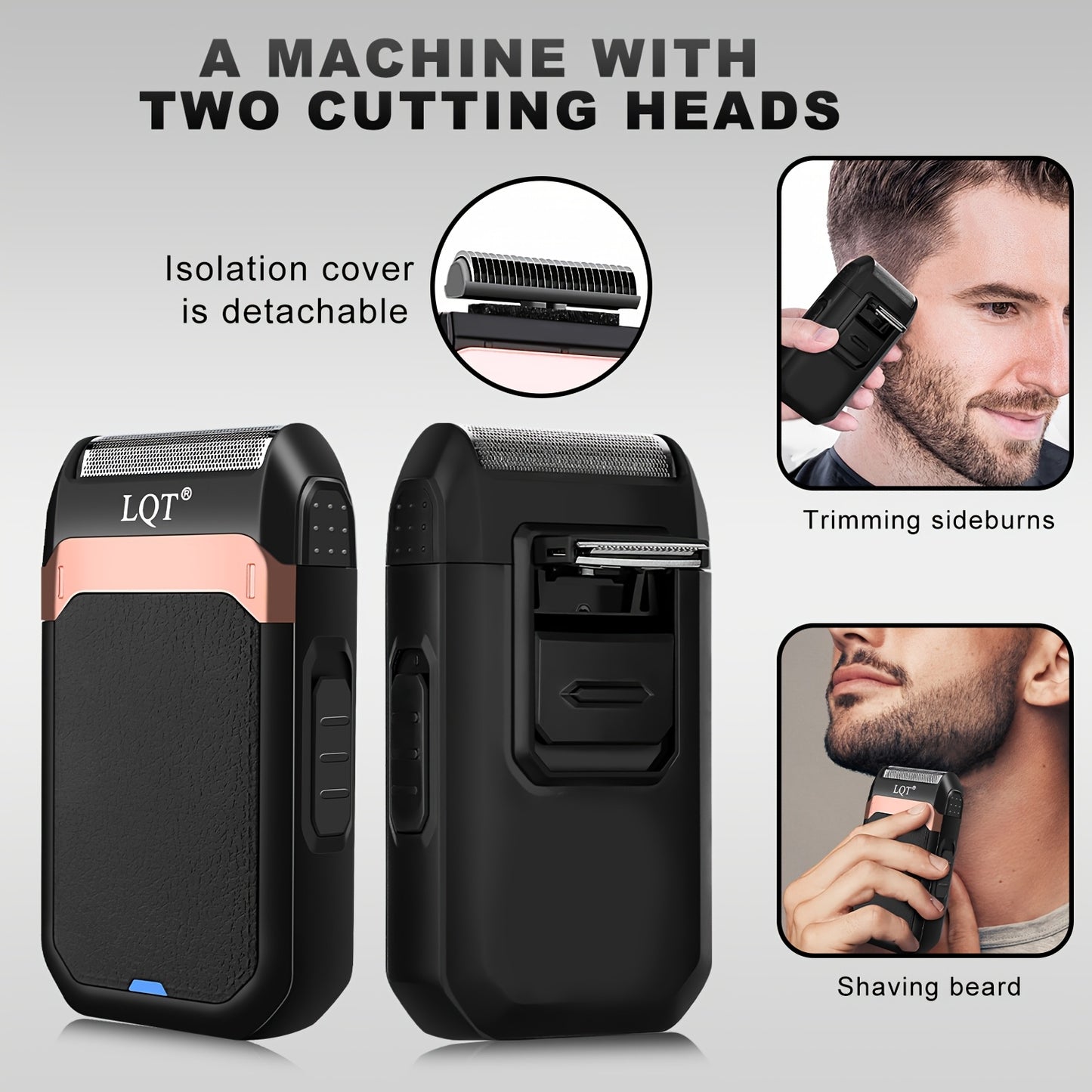 LQT 1pc/2pcs/3Ppcs Electric Hair Clipper Set/Designed for Men/Unique Graffiti Style/Men'S Grooming Kit/Beard Trimmer And Razor/Portable Home Hairdressing Tool/Men'S Gift/Father'S Day/Birthday Gift/Christmas Gift