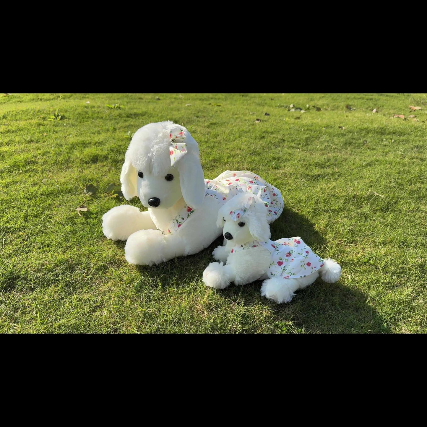 Simulation Poodle Plush Toys Cute Soft Poodle Stuffed Animal Plush Doll KaWai Cute Expression Emotional Companion Plush Toys Room Decorations Birthday And Holiday Gifts for Girls And Boys Easter Valentine's Day Gift