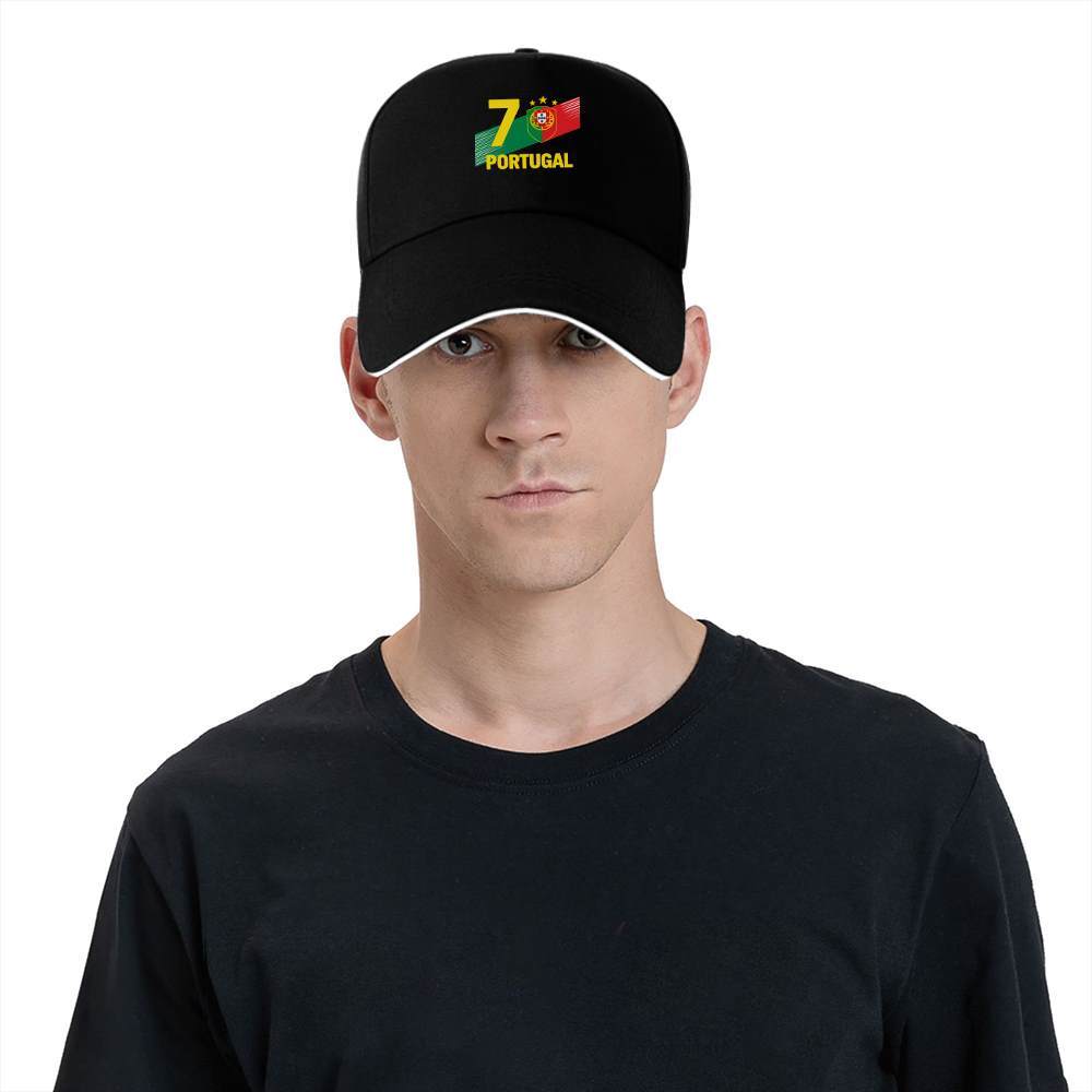 7 Portugal Emblem Sports Cap for Workouts and Jogging