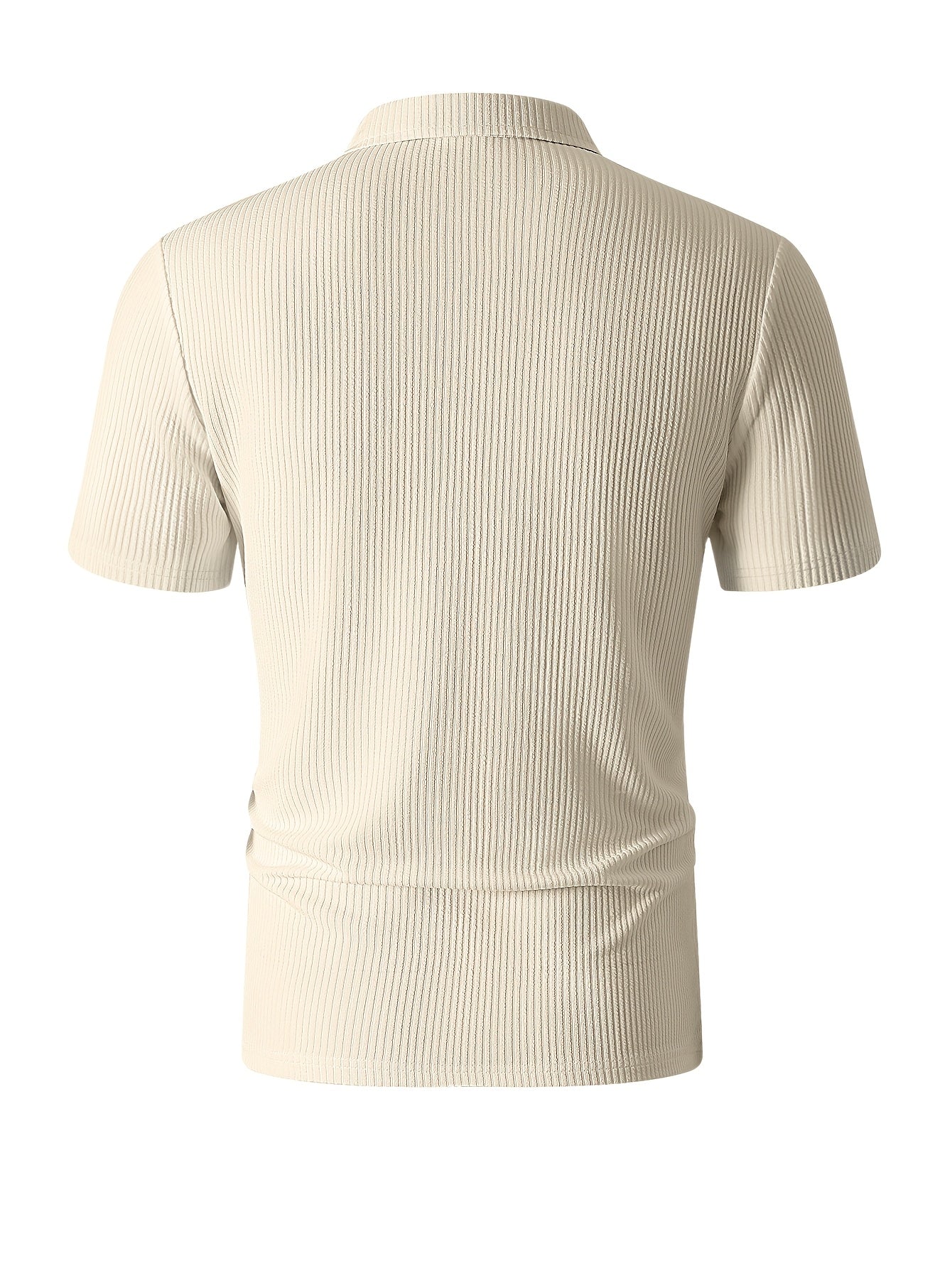 Men'S Summer Casual Short-Sleeve Outdoor Street Polo Shirt, Breathable And Comfortable T-Shirt - ayq