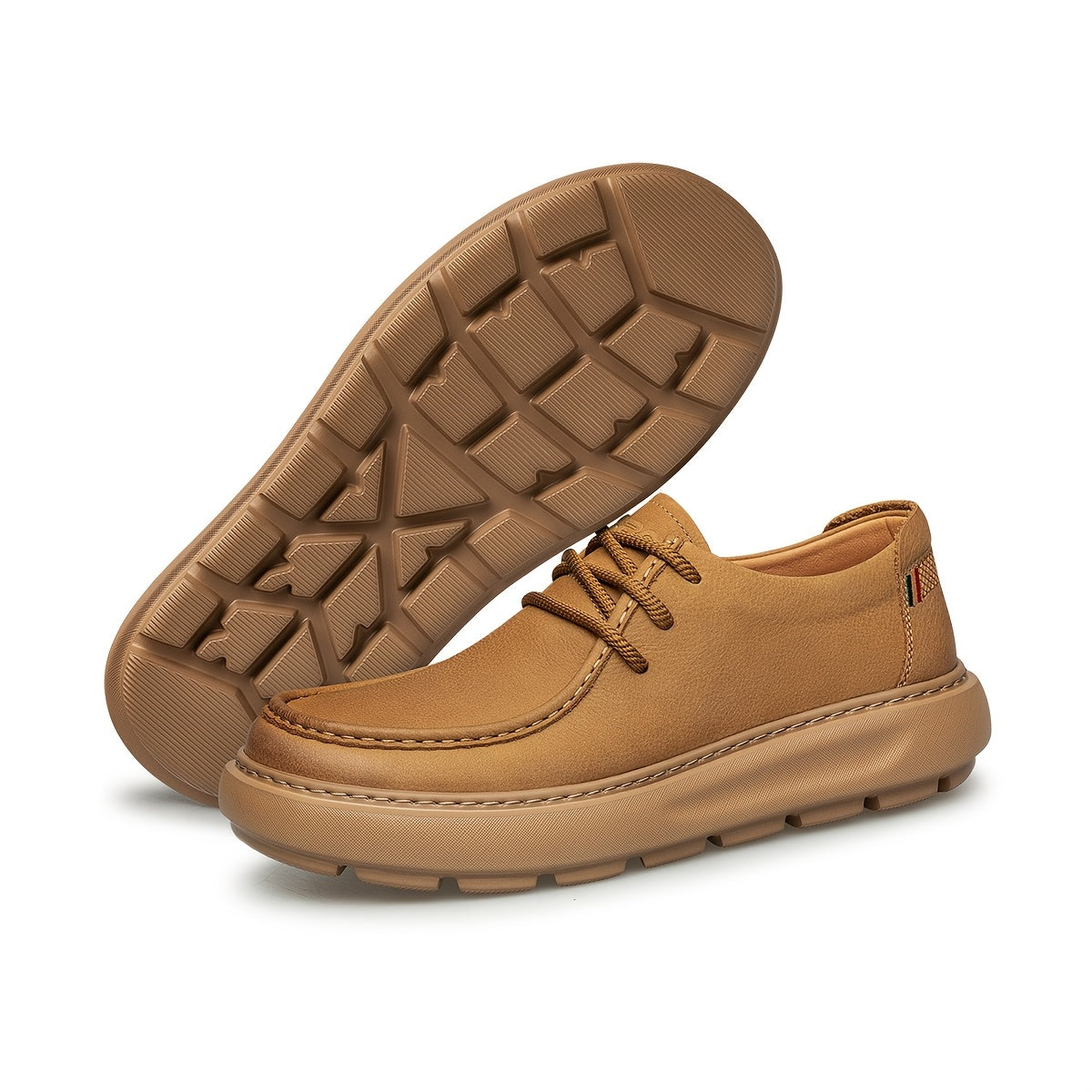 ZRO Men's Casual Leather Loafers Lightweight Comfort Shoes