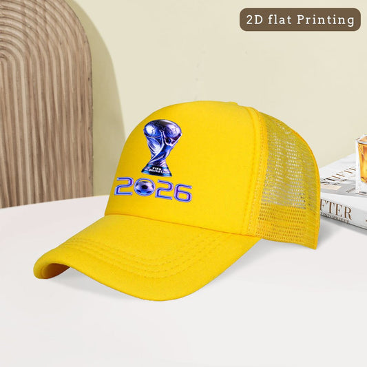 FIFA 2026 Mesh Baseball Cap for Outdoor Sports and Street Style - ayq