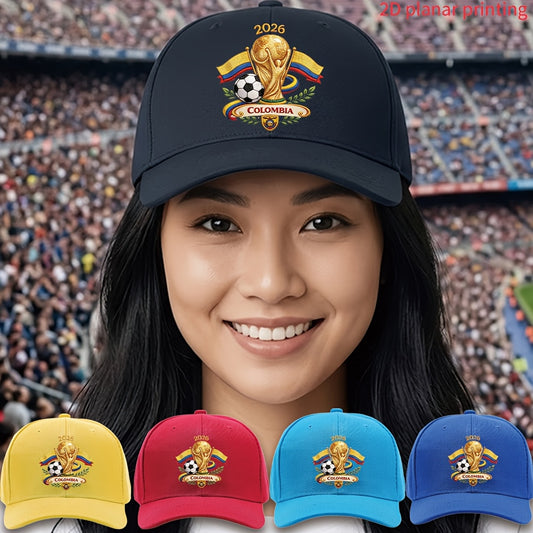 2026 FIFA World Cup Men's Lightweight Baseball Cap, Adjustable - ayq