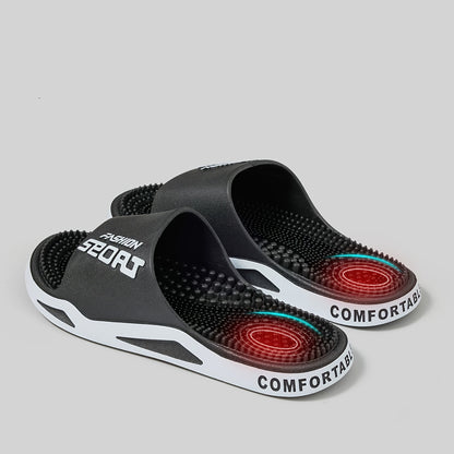 Men's Large EVA Massage Slippers for Indoor and Outdoor Use
