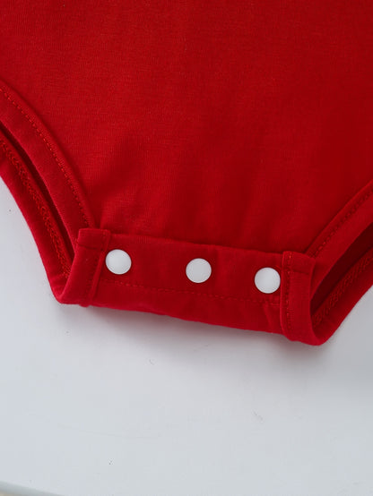 3 հատ աղջիկների ձմեռային տաբատների հավաքածու՝ երկար թևքերով բոդիով, կարմիր ժապավենով զարդարված կայծակաճարմանդով վերնաշապիկով + առօրյա առաձգական գոտկատեղով տաբատ, զբոսանքի համար