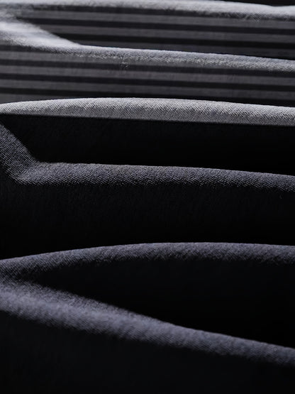 Տղամարդկանց գերժամանակակից գունավոր բլոկ գծավոր կարճ թևով վերնաշապիկով վերնաշապիկ ամառային ամենօրյա, նորաձև կայծակաճարմանդ օձիքով շապիկ