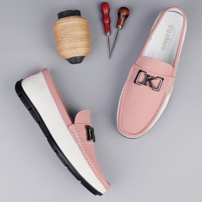Men's Soft Slip-On Casual Shoes - Breathable Non-Slip Sole