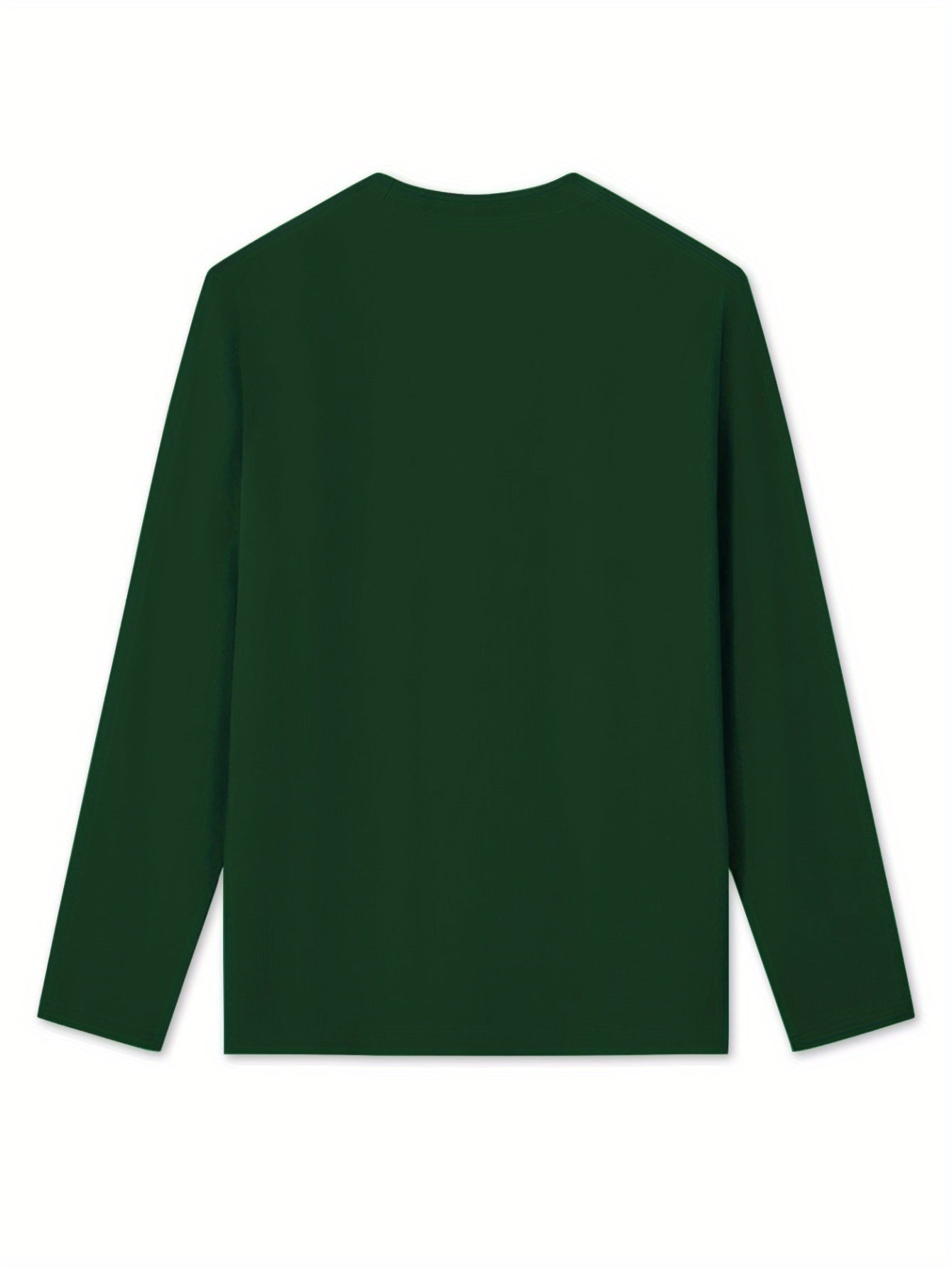 Women'S Christmas Long Sleeve T-Shirt - Santa Claus & Holiday Graphic Tee, Machine Washable Everyday & Party Outfit for Christmas, New Year'S Eve - Non-See-Through Casual Top, Christmas Shirts, Festive Attire, Round Neckline