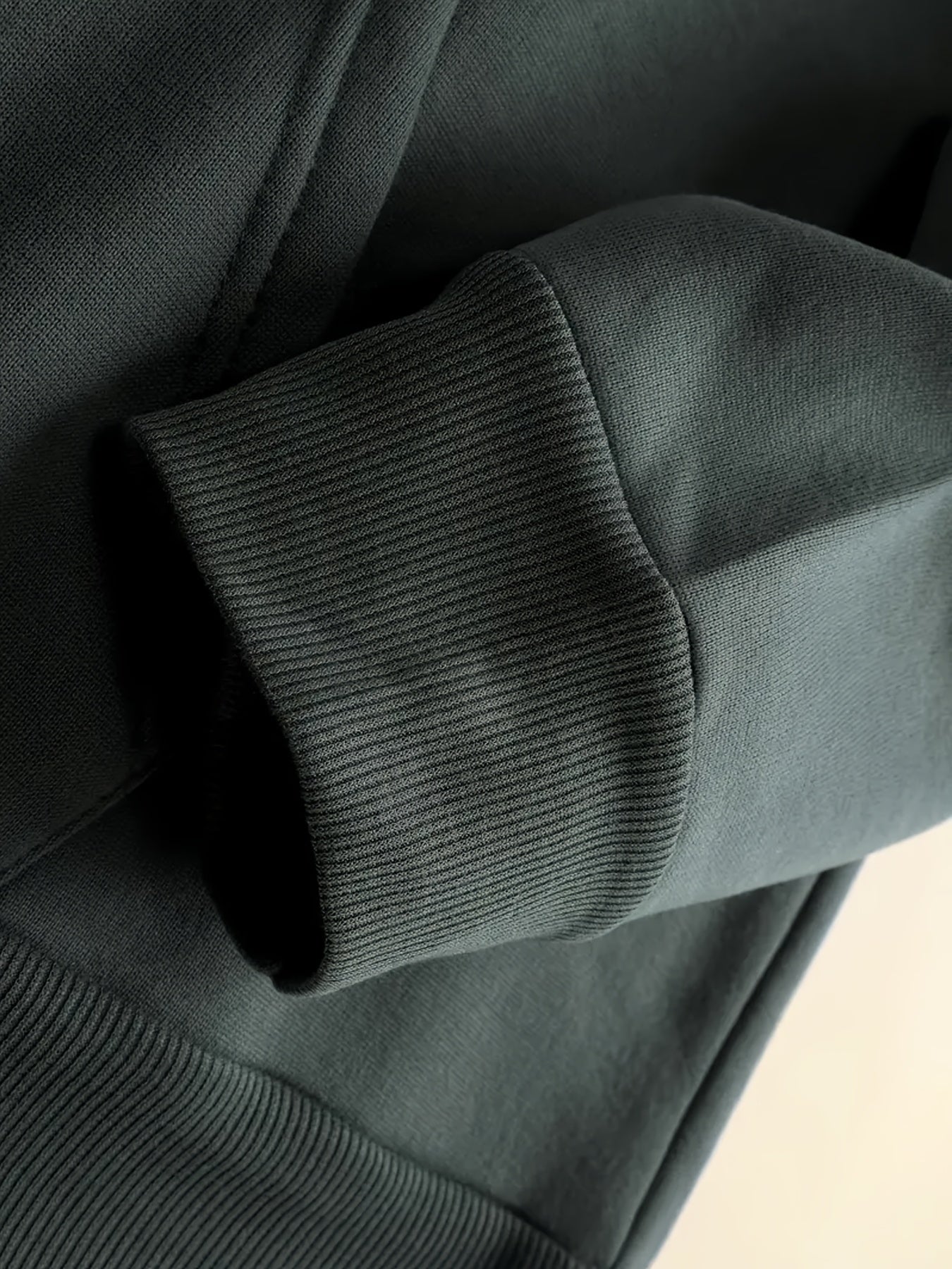 Men's Christmas Hooded Sweatshirt with Rudolph & Santa Print - Thickened Winter Pullover Hoodie, Warm Long Sleeve Casual Sweater for Skiing, Parties, Team Events - Machine Washable (Couple Matching, Unisex Style)