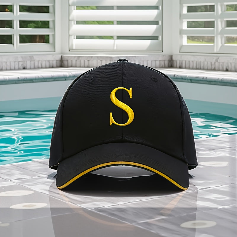Unisex Adjustable Breathable Baseball Cap with Embroidery