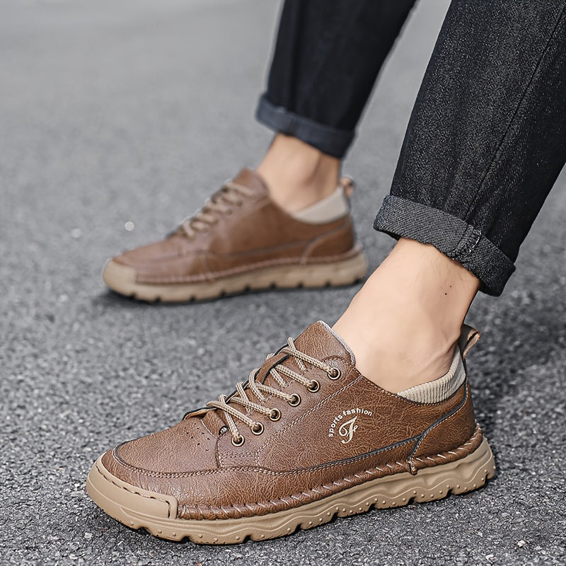 Men's Casual Sneakers Low-Top Loafers for All-Season Wear