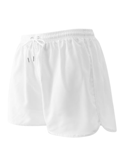 Men's Quick-Dry Swim Trunks with Paris Print, Lightweight & Comfortabl