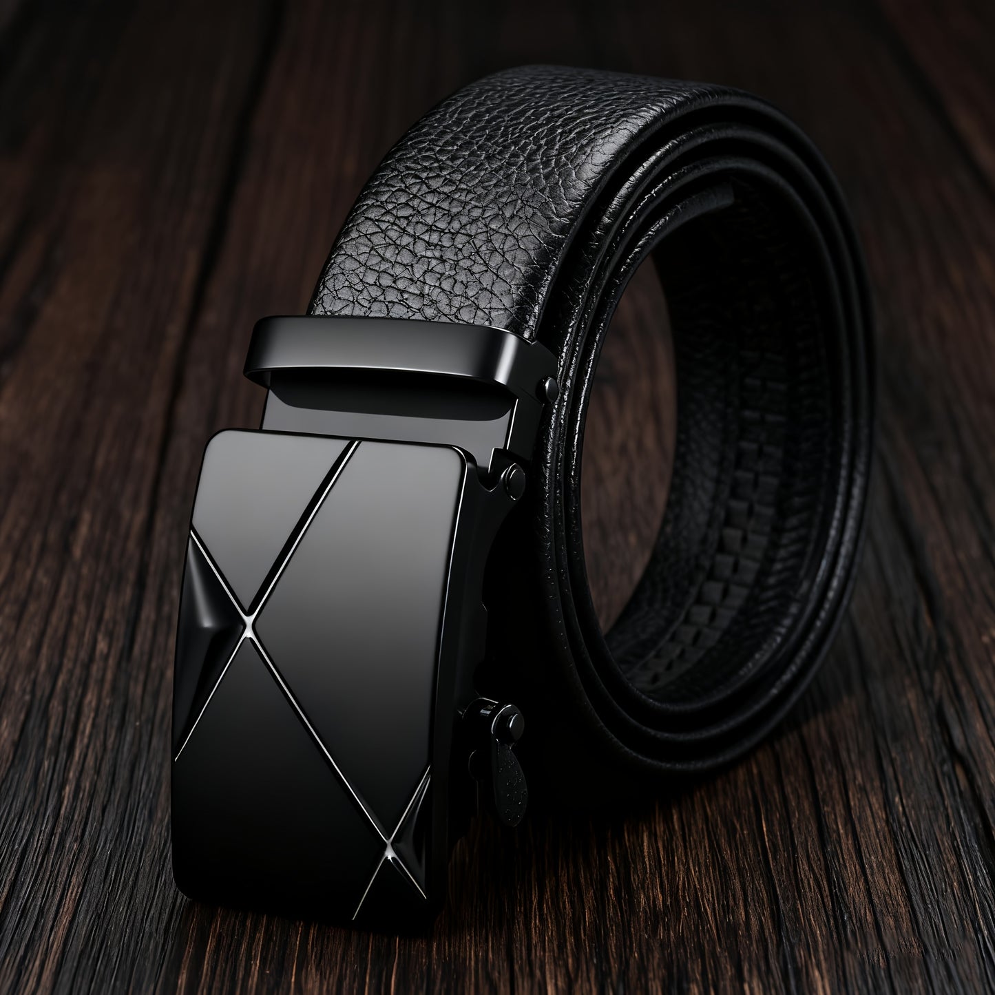 3pcs Men's wallet+Men's belt keychain set, gorgeous business fashion casual sports temperament Men's daily use matching wallet belt, trendy Men's must-have matching, Christmas Valentine's Day gift for fathers, (excluding pict