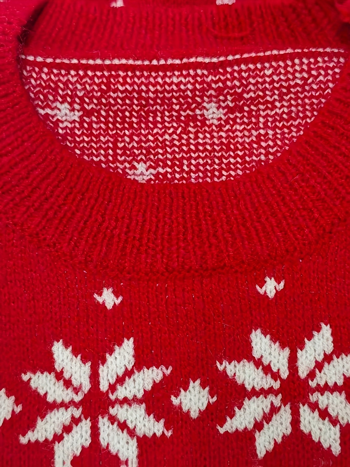 Women'S Christmas Reindeer Print Sweater Dress - Long Sleeve, Round Neck, Ribbed Texture, Green & Holiday Party Outfit, Perfect for Festive Gatherings