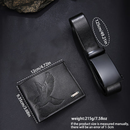 3 հատ տղամարդու ժամացույցի, գոտու և դրամապանակի հավաքածու | Նորաձև, գործնական, հանգստի, սպորտային, գեղեցիկ և նորաձև, հատուկ մշակված տղամարդկանց համար, առանց նվերի տուփի