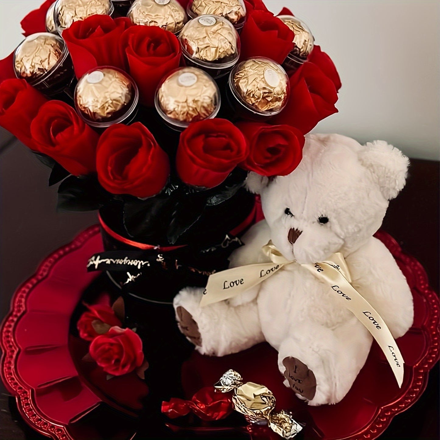 16Cm/6.29In Adorable Kawaii Teddy Bear Plush Toy - Gentle Stuffed Animal, Ideal for Christmas, Thanksgiving, Valentine'S Day, Birthdays, And Easter Presents