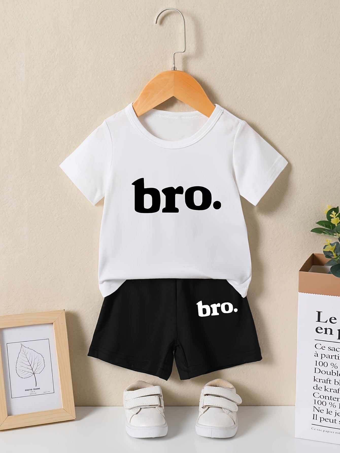 Baby Boy Summer Two-Piece Set Casual Short Sleeve Shirt & Shorts