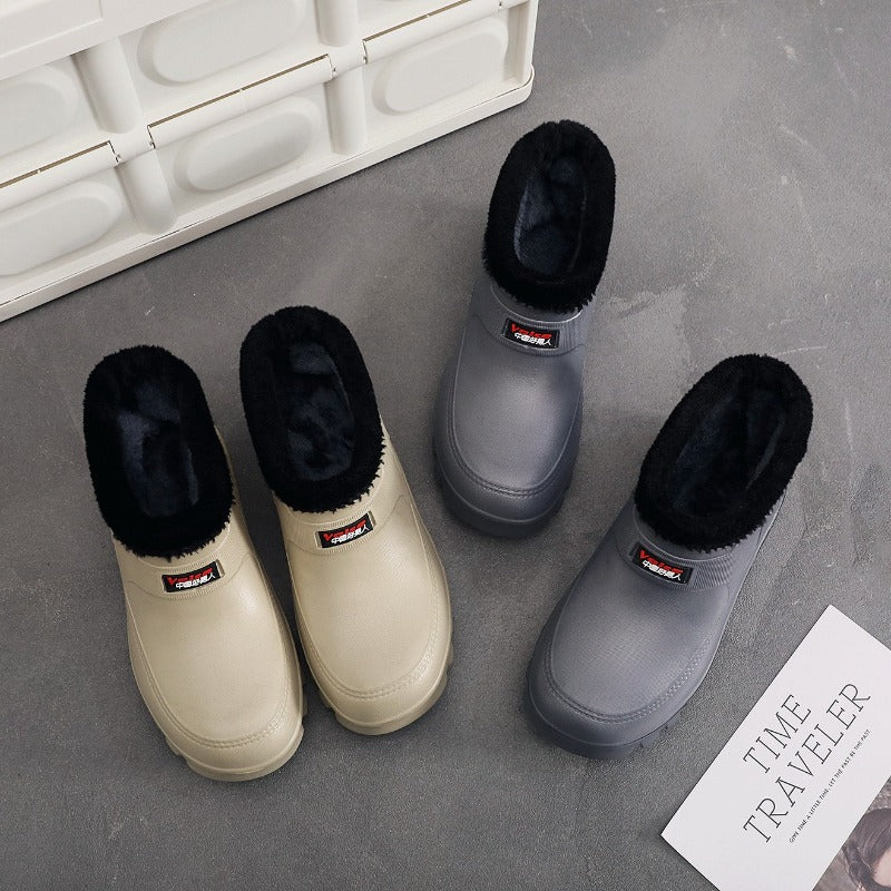 Unisex Lined Snow and Rain Boots for All-Season Comfort