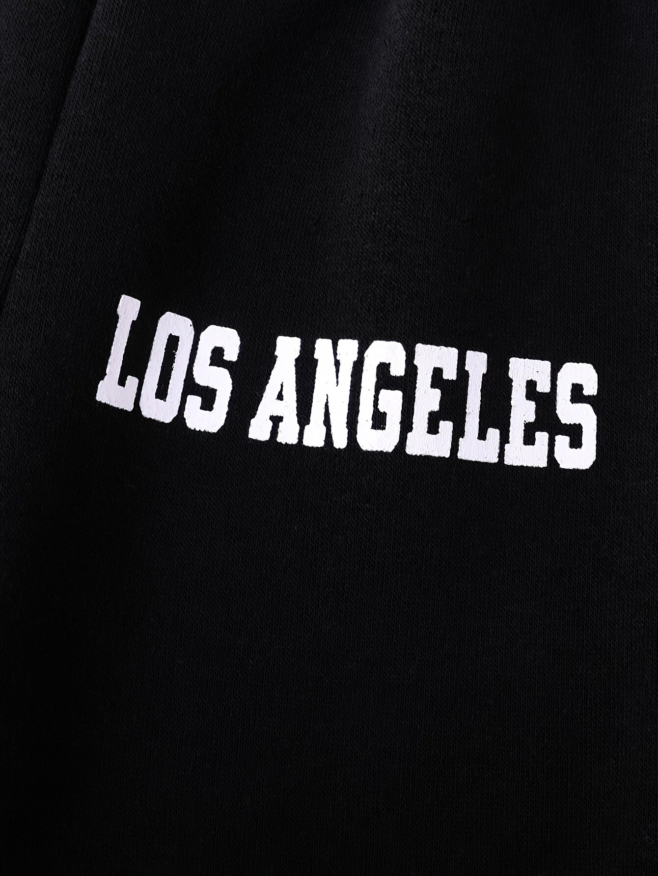 2pcs Boys' Autumn/Winter Fleece-Lined Hooded Sweatshirt and Pants Set, Simple Letter Print Fashion Classic Outfit for Outdoor Sports and Casual Wear, 100% Polyester Knit Stretch Fabric, Ideal Gift Choice for Kids, Perfect for