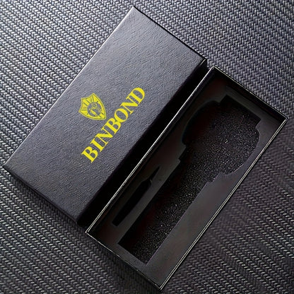 BINBOND Fashion Solid Stainless Steel Buckle Men's Business Casual Quartz Watch Thin Double Calendar Men's Watch