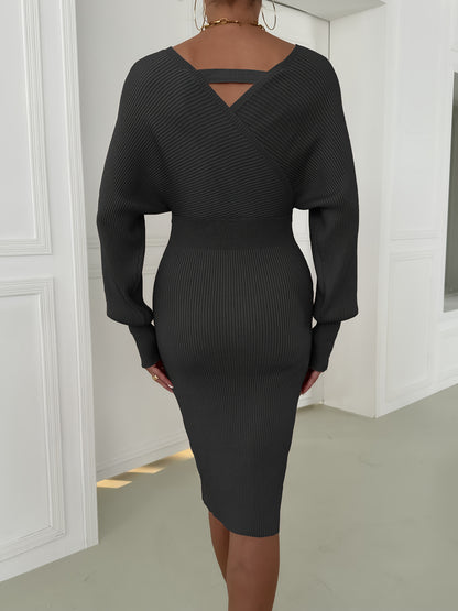 Targeted Women's Sweater Chain Dress