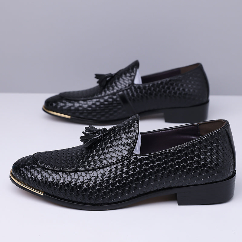 Men's Classic Tassel Loafers - Casual & Business Slip-On Shoes