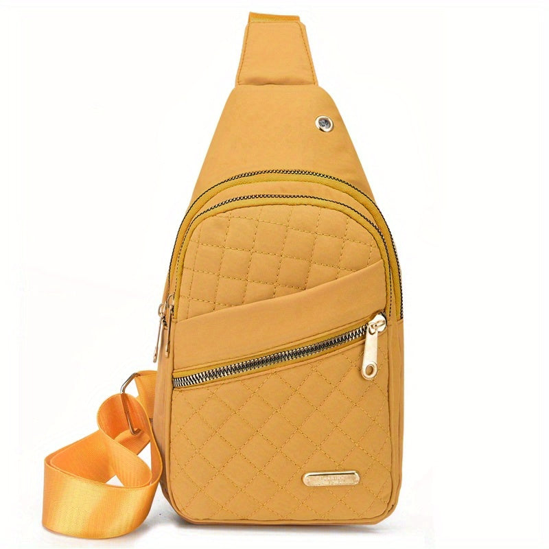 Women's Chest Bag, Large Capacity Crossbody Bag - Ayq