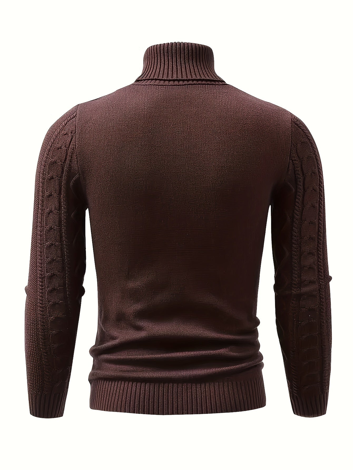 2024 New Cross-Border Men'S Plaid Knit Pullover Sweater (Men'S Warm Top)