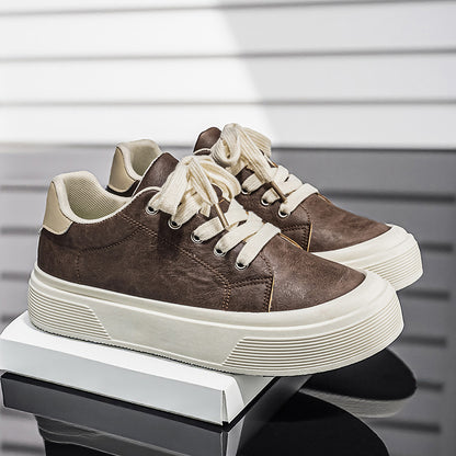 Men's Low-Top Outdoor Sports Board Shoes for Spring and Fall
