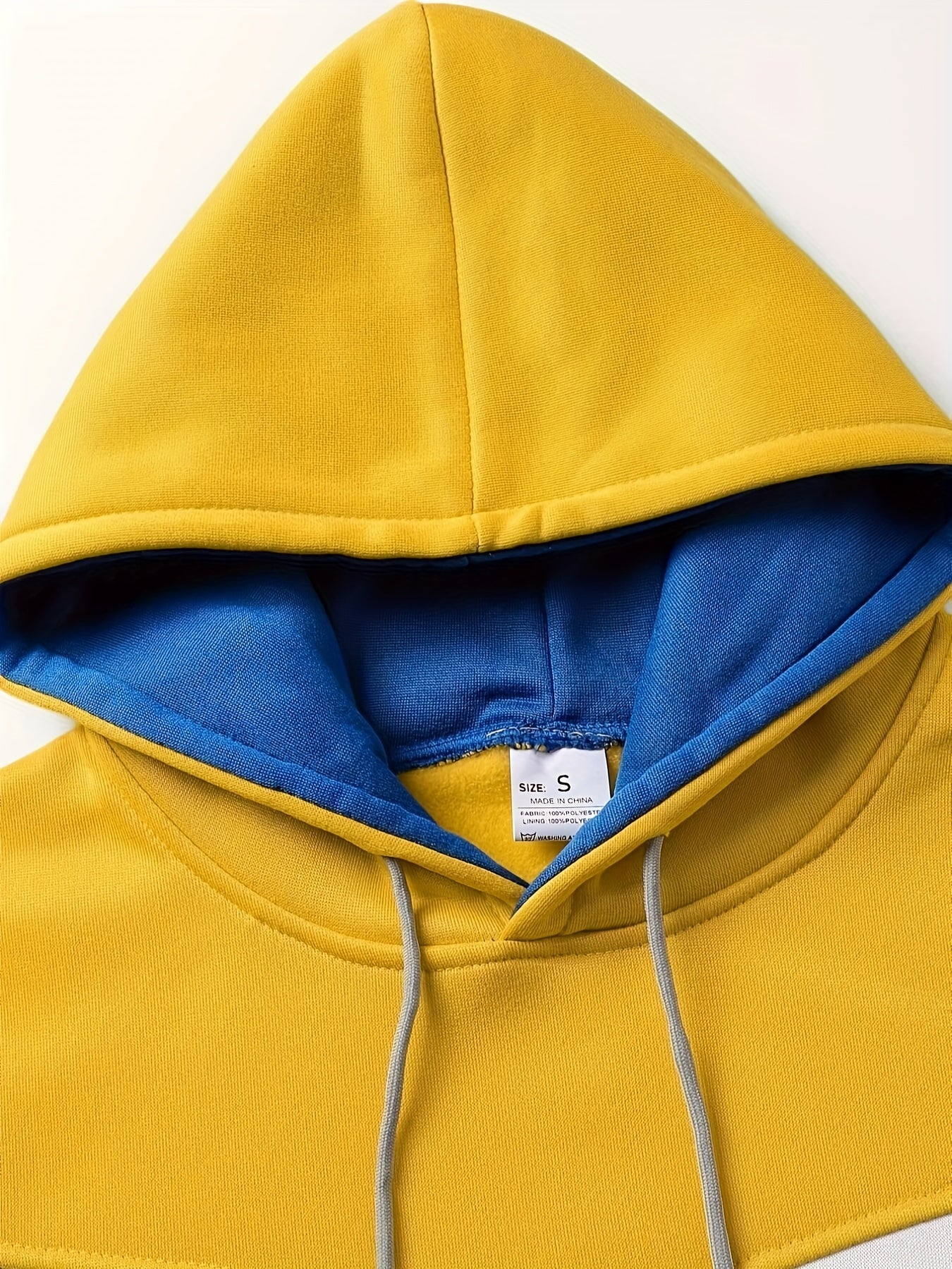 Men's Color Block Hoodie - Casual Graphic Design Pullover With Kangaroo Pocket For Winter And Fall Streetwear - Great Gift