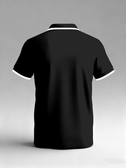 Men'S New Short Sleeve Polo Shirt With Bqss Letter Design | Casual And Business Style, Suitable For Various Occasions, Unisex, Ideal As A Gift - ayq