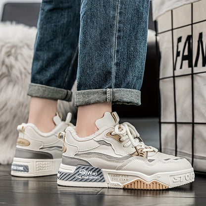 Men's & Women's All-Terrain Winter Warm Snow Boots & Sneakers - Heavy-Duty PU & PVC Traction Tires, Low-Top Lace-Up Outdoor Shoes for Ice, Mud, Snow, Casual Wear - Unisex All-Terrain Vehicle-Like Feel (No ATV Required)