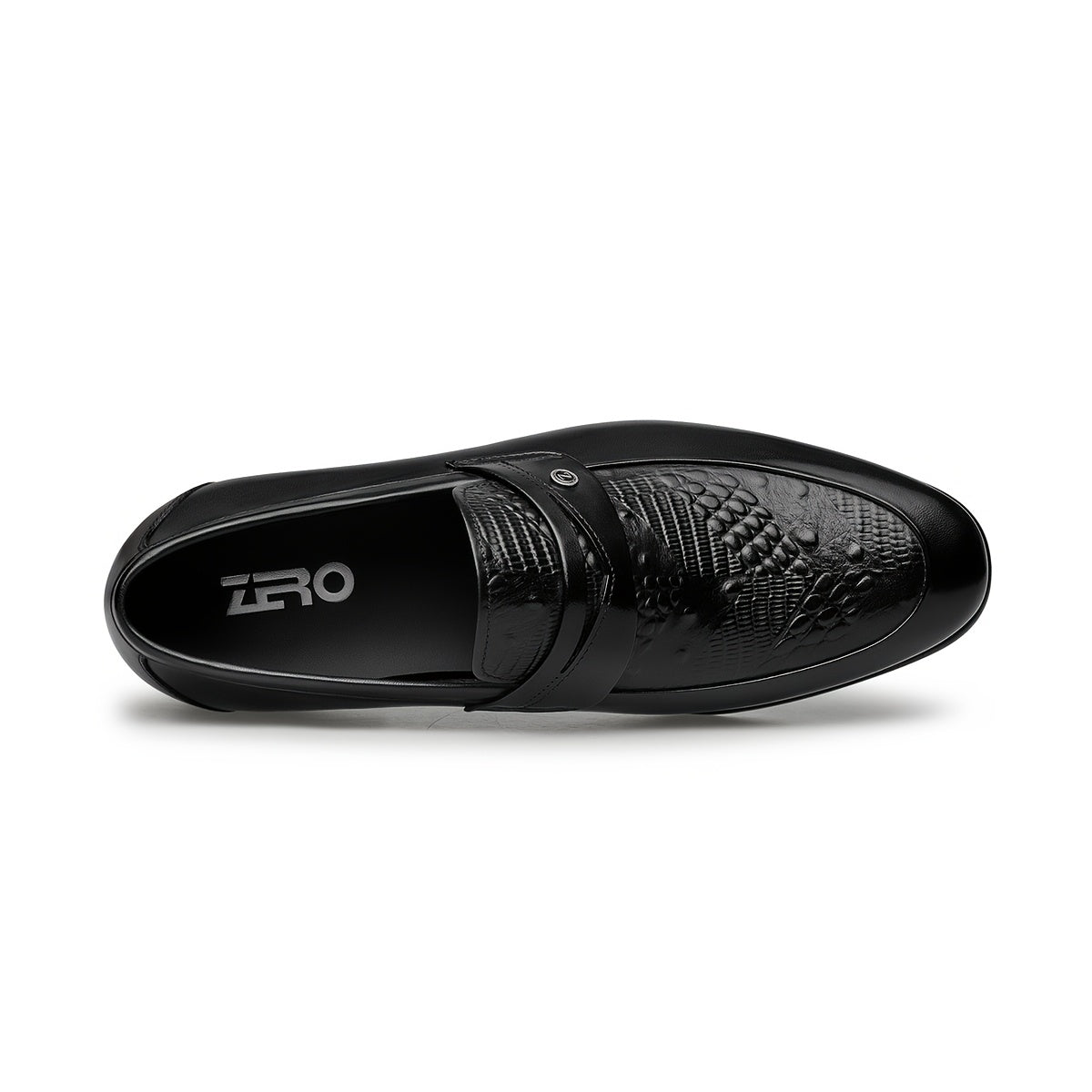 Men's Lightweight Leather Derby Shoes Slip-On Formal Business