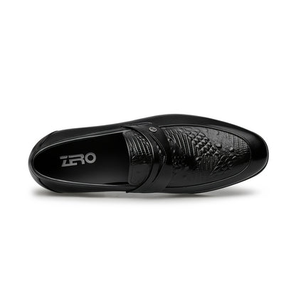 Men's Lightweight Leather Derby Shoes Slip-On Formal Business