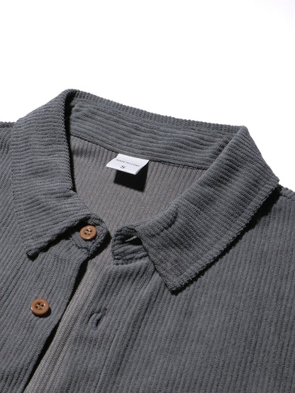 Men'S Long-Sleeve Business Casual Shirt in Lightweight Fabric for Spring And Summer, Featuring a Wrinkle-Resistant And Easy-Care Design.