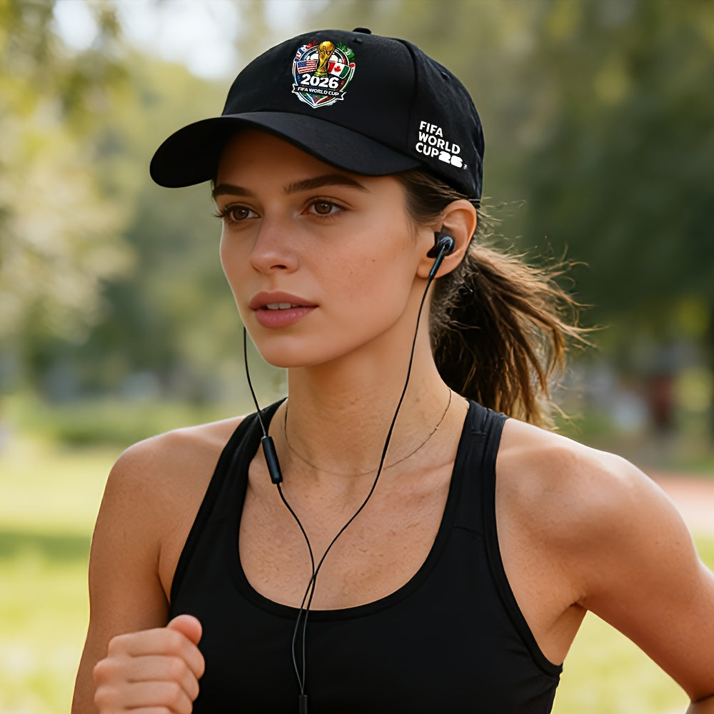 2026 FIFA World Cup Official Commemorative Baseball Cap Black