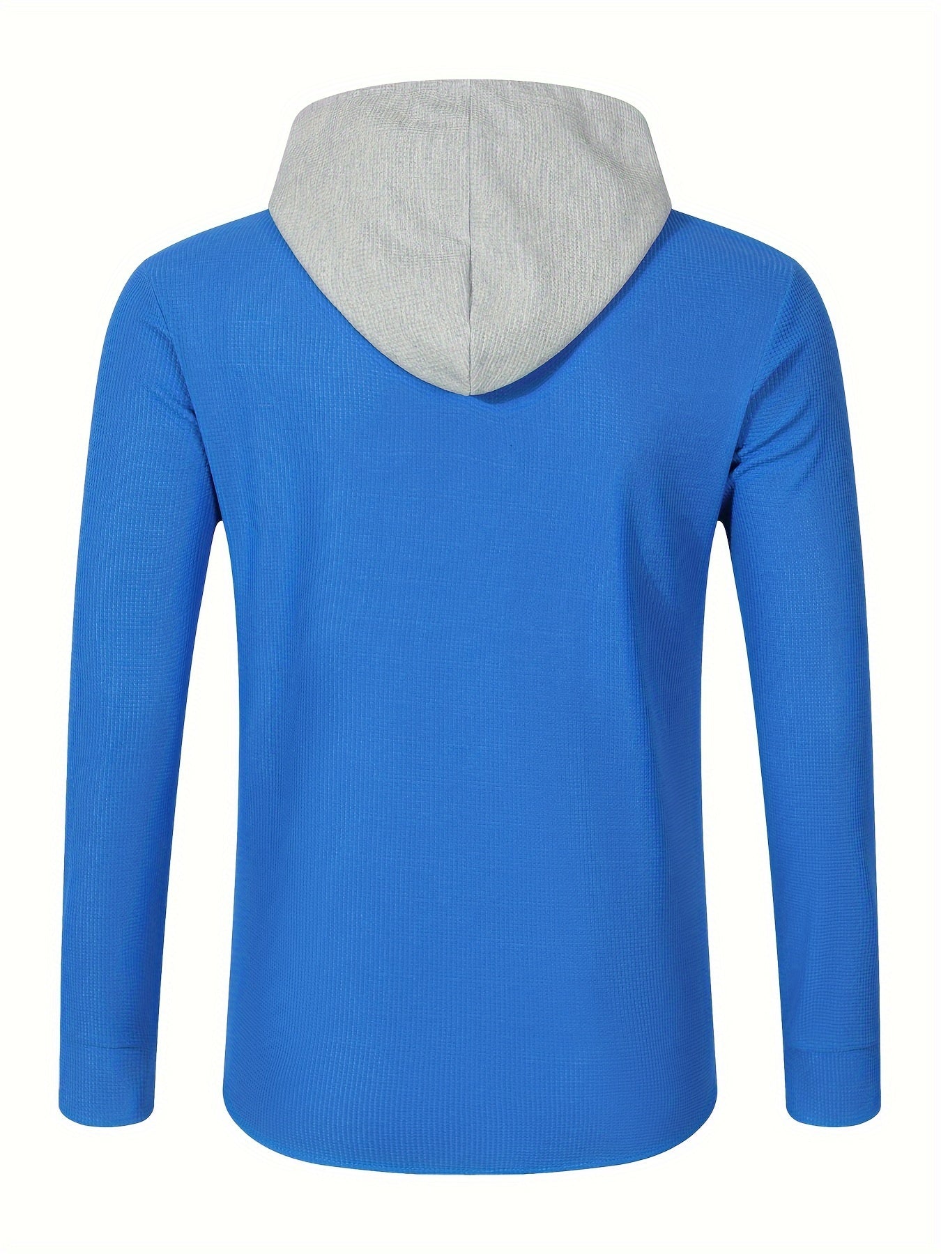 Men's Casual Hooded Jacket - Soft, Breathable Polyester with Button-Up Design & Pockets | Perfect for Spring, Fall & Outdoor Activities, Long Sleeve, Fashion, Daily, Leisure Style, Conventional Version