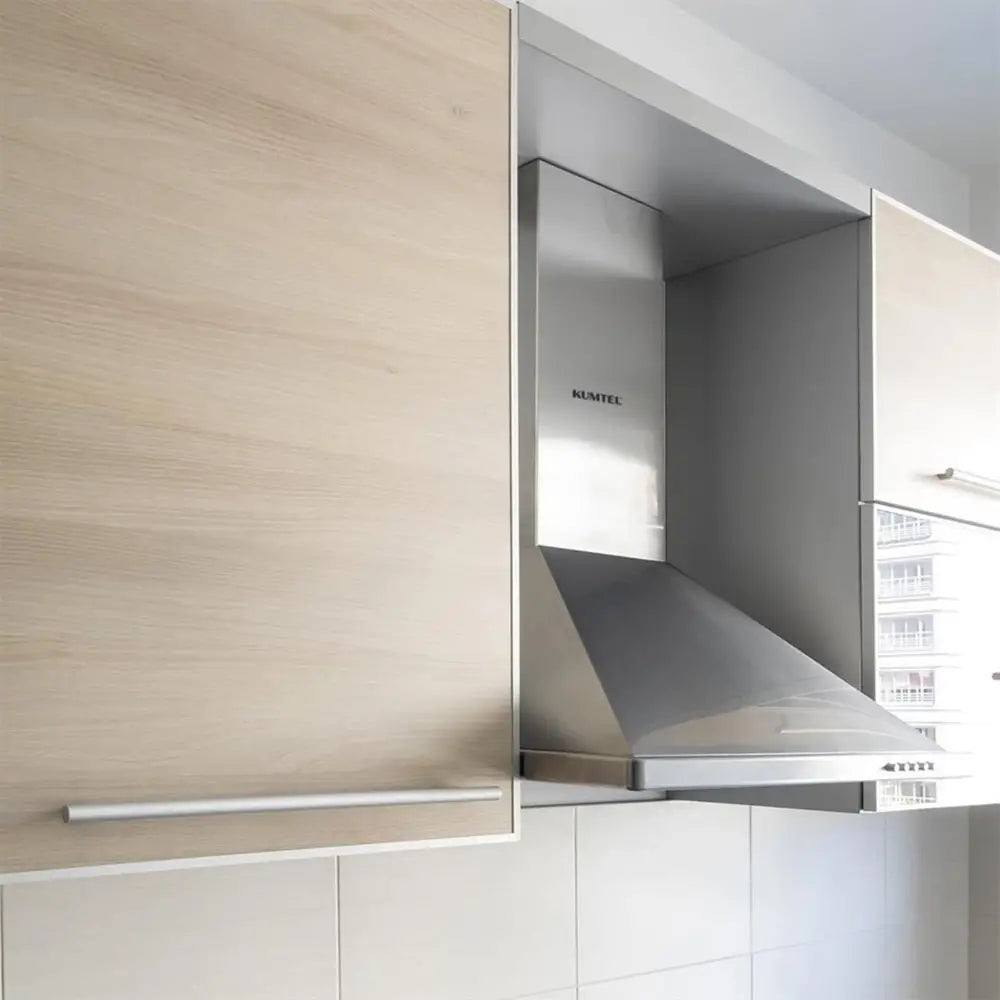 KUMTEL DP6-X INOX Mechanical Kitchen Exhaust Hood 130W